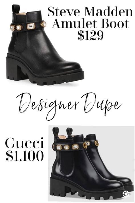 steve madden gucci dupe|steve madden versace dupes.